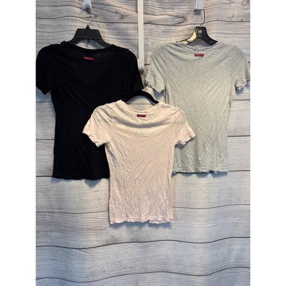 Hard Tail Forever V Neck Star Short Sleeve Tee Set Of 3 Size XS - Picture 6 of 7